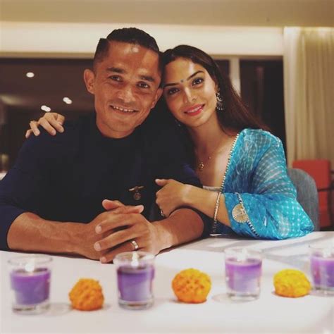 Sonam Bhattacharya (Sunil Chhetri’s Wife)。